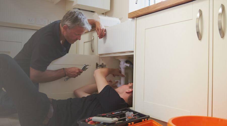 Professional burst pipe repair services in Tiline, KY